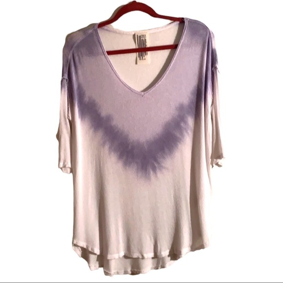 Free People Chelsea Tie Dye Boho Top - Picture 2 of 6